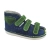 Adamki profilaktyczne buty wzór 016N-7 jeans/zielony